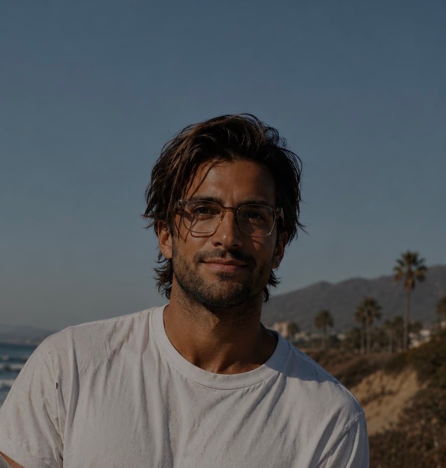 Rami Zeidan, surfer in Los Cabos